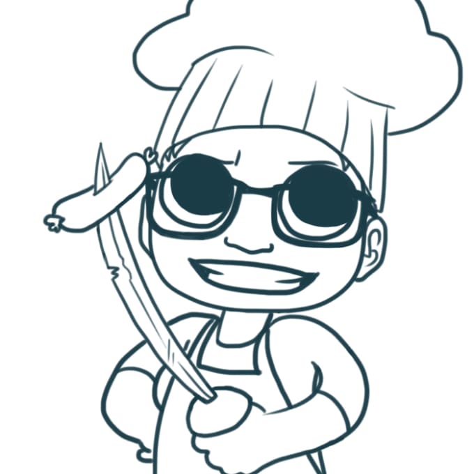 680x680 Draw You A Cute Digital Portrait In My Style