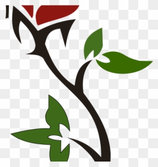 320x338 Purple Rose Clipart Simple