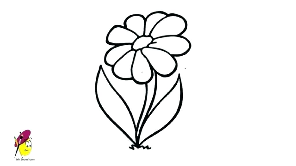 1024x576 Simple Flower To Draw