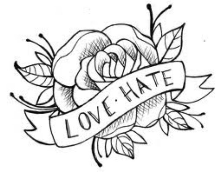 720x560 Basic Rose Flash Tattoo Collection Tattoo Drawings, Easy