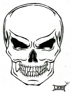 Basic Skull Drawing