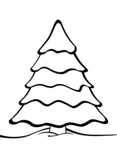 236x305 Gallery Christmas Tree Drawing Outline
