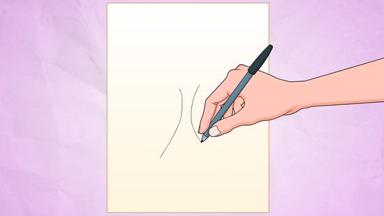 550x309 How To Draw A Simple Tree Steps
