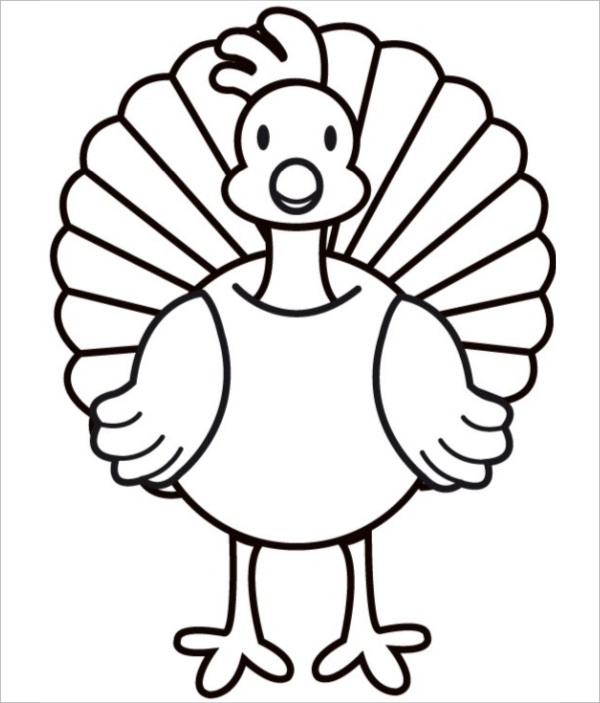 Basic Turkey Drawing