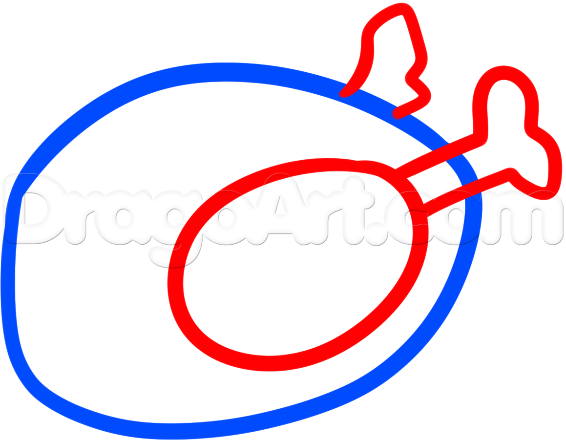 1159x903 Draw A Thanksgiving Turkey, Step