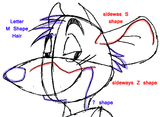 550x401 How To Draw Basil From The Great Mouse Detective With Easy Step