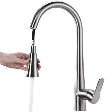 425x425 Neilyn Morden Stainless Steel Wire Drawing Pull Faucets Tap