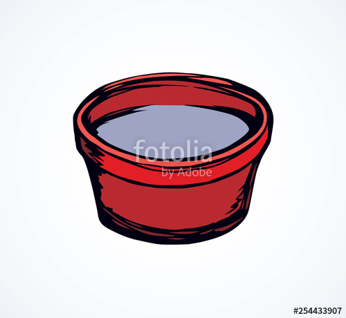 500x460 Basin Vector Drawing Stock Image And Royalty Free Vector