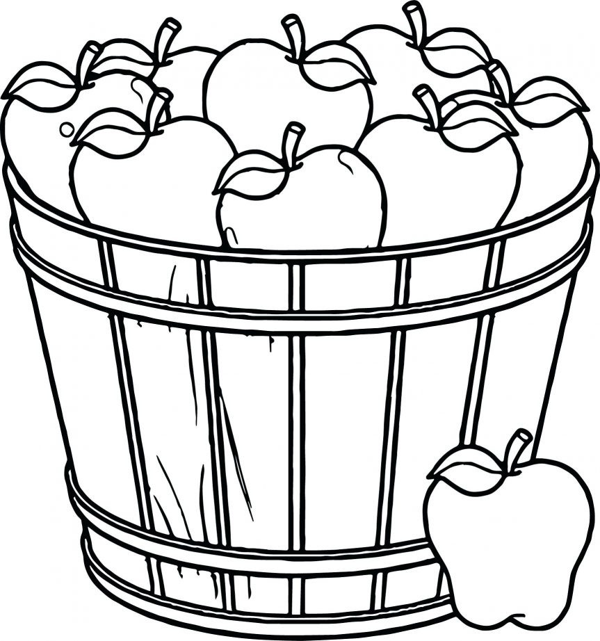 863x922 Vegetable Basket Clipart Black And White
