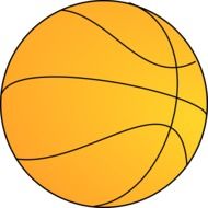 190x190 Basketball Outline Ball Drawing Free Image