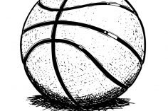 236x157 Basketball Court Drawing Pdf A Hoop Foul Lines Easy Iydunetwork