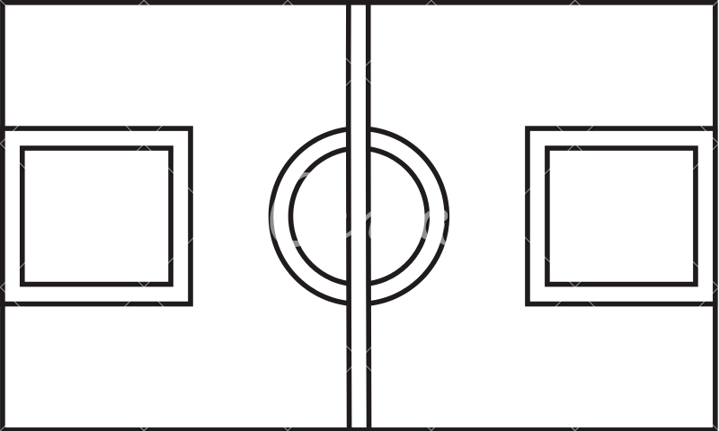 800x480 Basketball Court Icon
