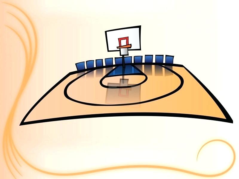 Basketball Court Drawing | Free download on ClipArtMag