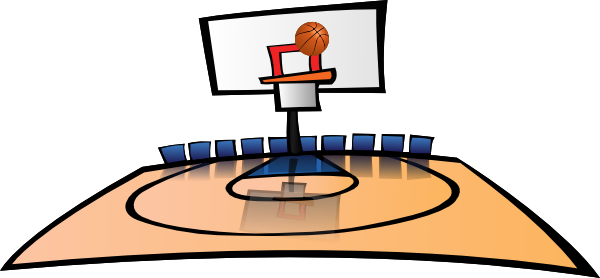 600x278 Court Drawing Basketball Transparent Png Clipart Free Download