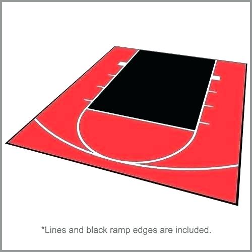 500x500 Full Size Basketball Court Dimensions Stencil For Driveway Ideas
