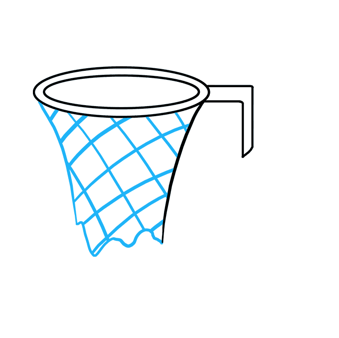 680x678 How To Draw A Basketball Hoop