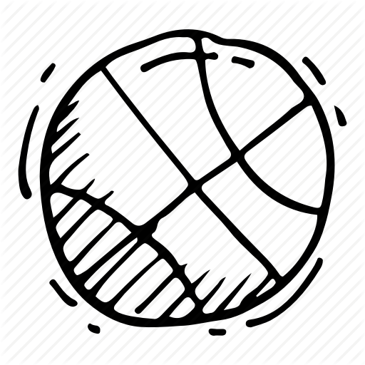 512x512 Collection Of Free Basketball Drawing Doodle Download On Ui Ex