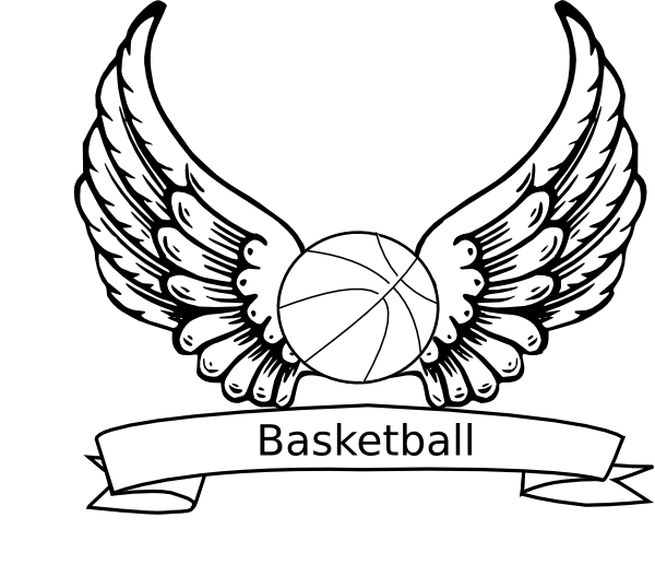 600x538 Coloring Pages Of Basketball