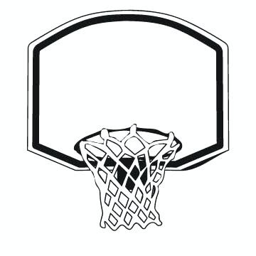 360x360 Basketball Hoop Coloring