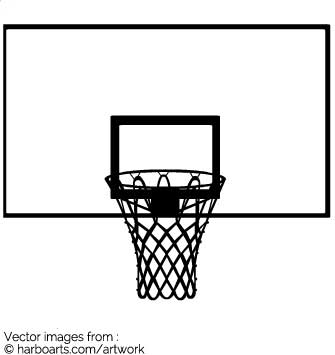 335x355 Collection Of Free Hoop Clipart Silhouette Basketball Amusement