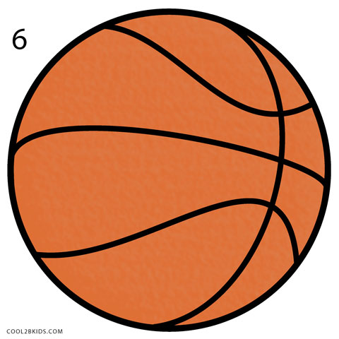 480x480 Drawing Of Basketball