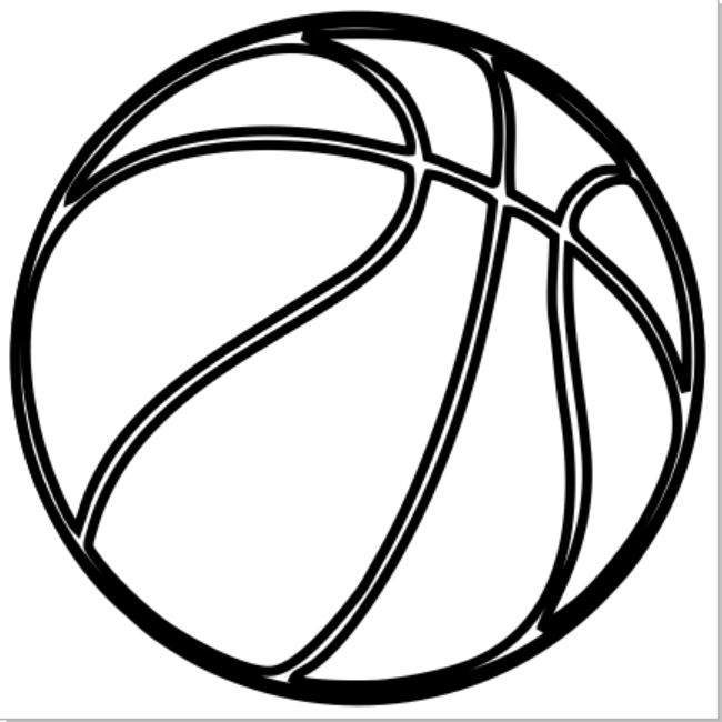 650x650 Memory Drawing Basketball For Free Download