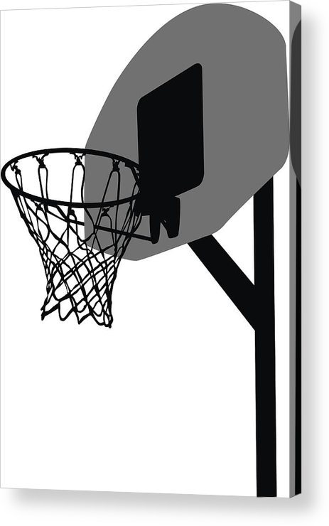 463x740 Basketball Net Acrylic Print