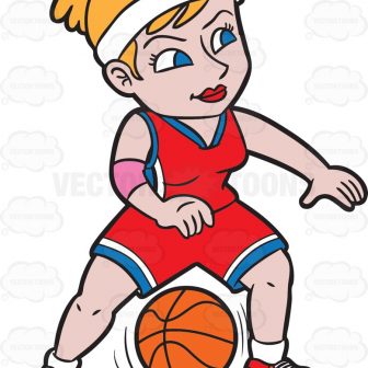 336x336 Basketball Player Pictures Drawing Easy A Girl Step