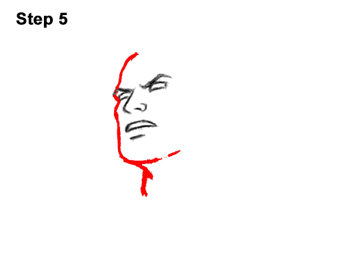 500x386 How To Draw A Basketball Player Video Step