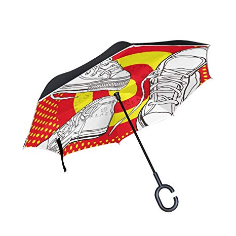 466x466 jojogood double layer inverted reverse umbrella