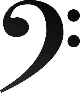 324x377 Bass Clef Free Vector In Open Office Drawing