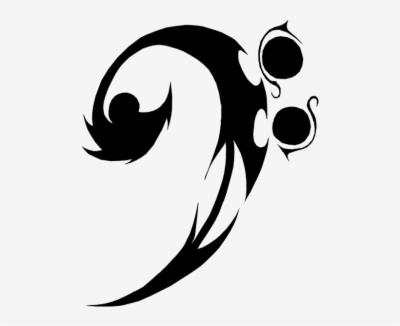 400x326 Bass Clef Png