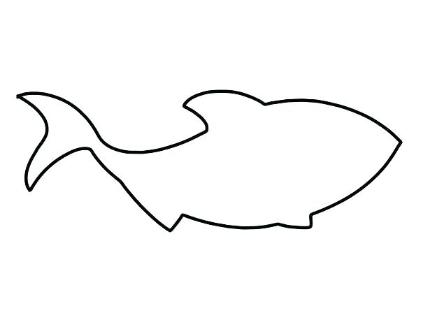 615x461 Bass Fish Outline Image Bass Fish Outline Image