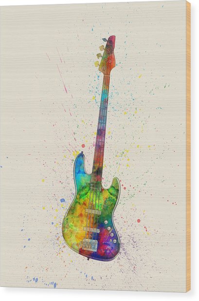 409x618 Bass Guitar Wood Prints And Bass Guitar Wood Art Fine Art America