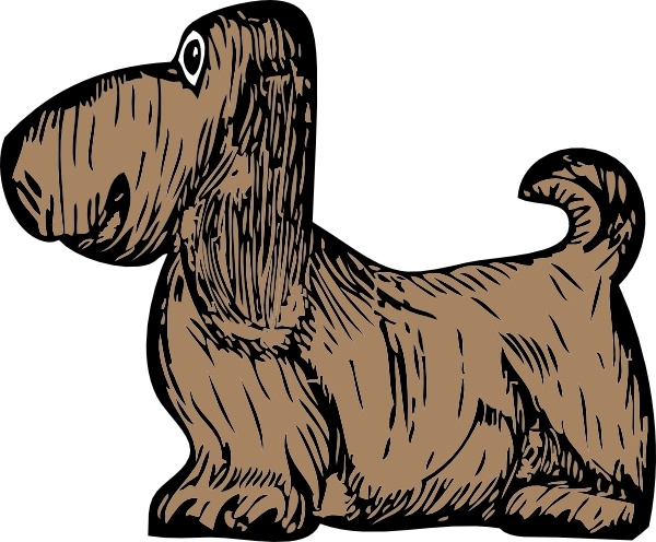 600x496 Basset Hound Clip Art Free Vector In Open Office Drawing