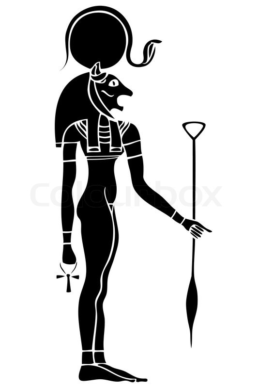 533x800 vector illustration of the bastet