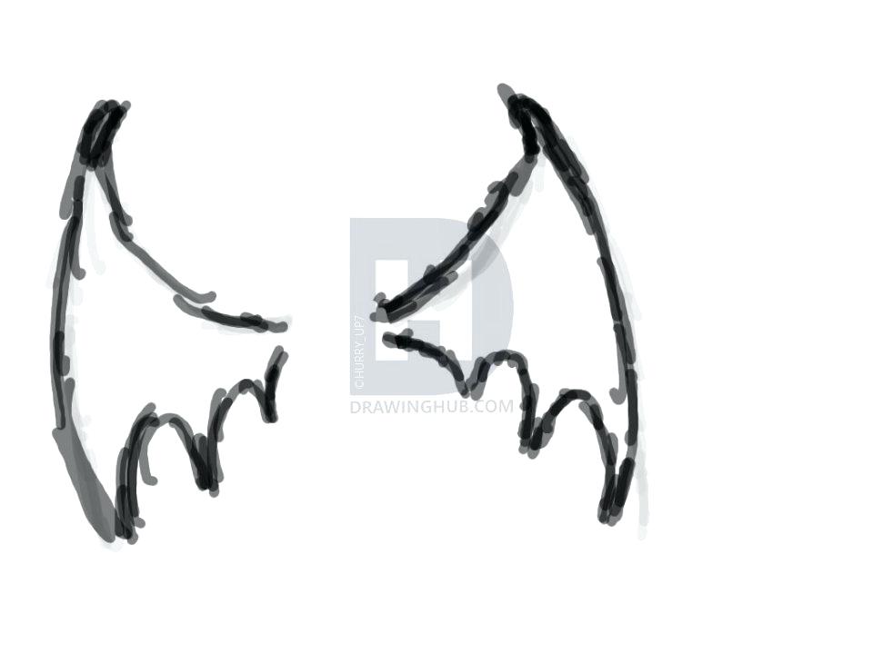 960x720 Drawing Of A Bat How To Draw Angry Funny Cute Cartoon Bat Drawing
