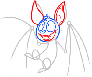 302x252 How To Draw How To Draw A Vampire Bat