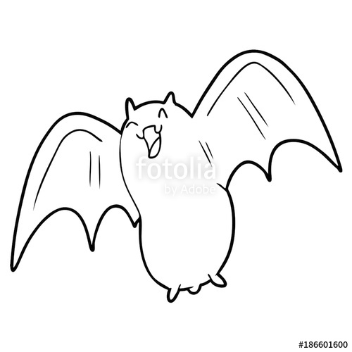 500x500 Spooky Cartoon Bat Stock Image And Royalty Free Vector