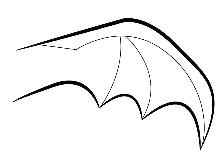 750x564 Bat Drawing Template Without Synonym