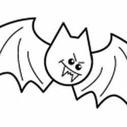 250x250 Bat Drawing Tutorial Easy Step
