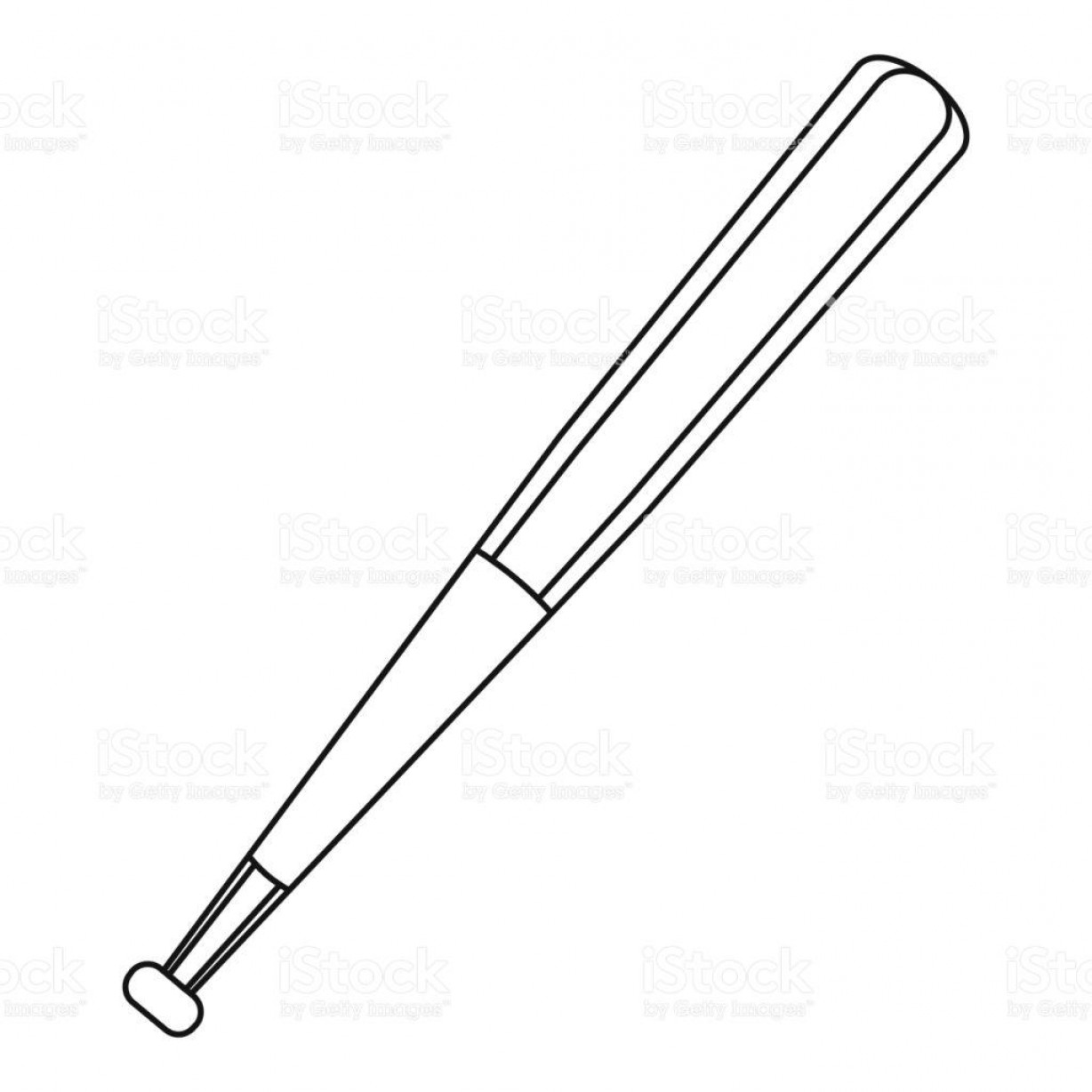 1228x1228 Best Hd Baseball Bat Icon Outline Style Vector Image Soidergi