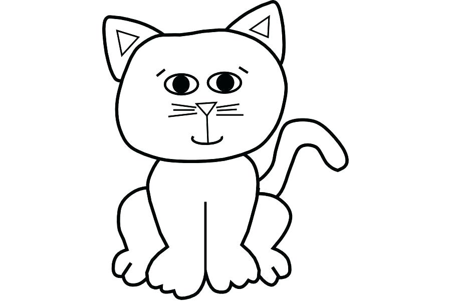 900x600 Cat Outlines Bat Outline Clip Art Coloring Pages Appealing Cat