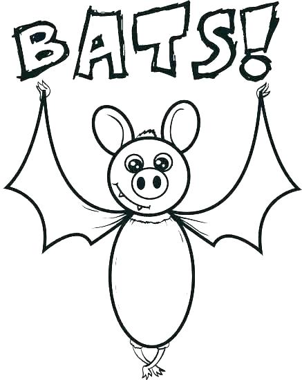 437x550 Coloring Pages Bats Running