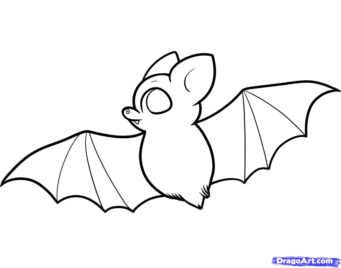 1166x917 How To Draw A Bat Clipart