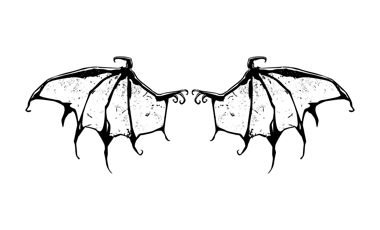 1270x770 Skull Wing Vector Pack