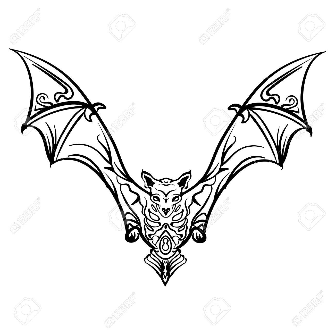 1300x1300 Wings Tattoos Clipart Bat