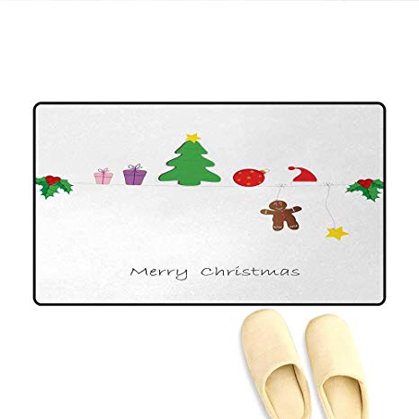466x466 Doormat,border With Cute Hanging Icons In Drawing