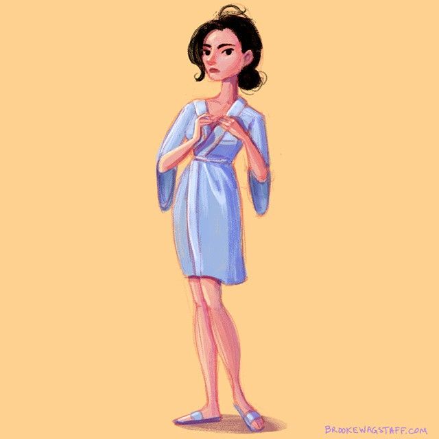 640x640 This Morning I Saw A Woman In Her Bathrobe