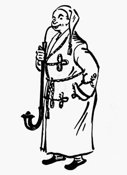 438x600 Bathrobe Art